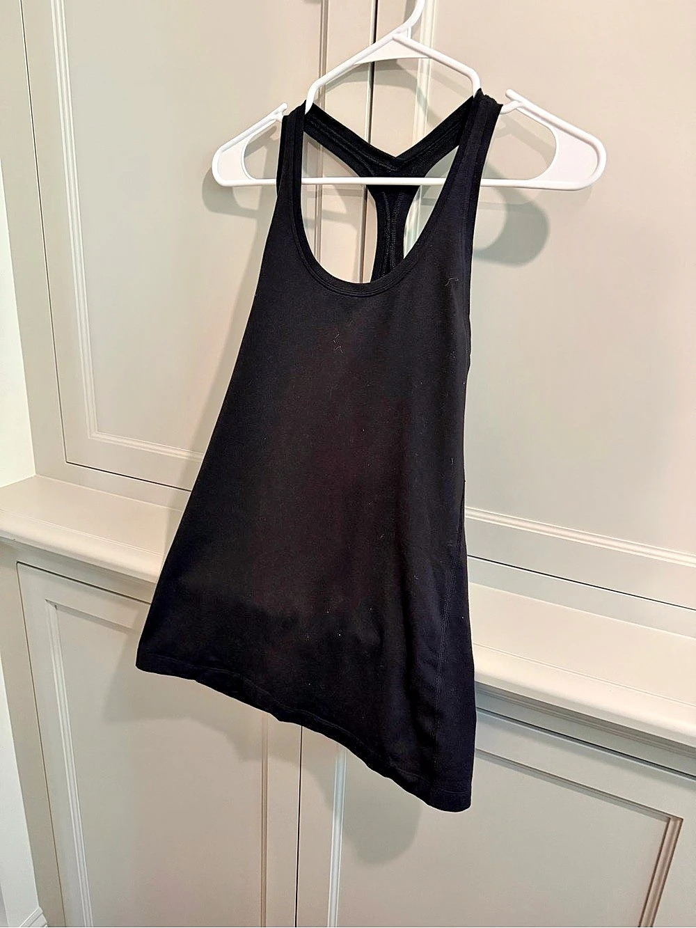 lululemon Cool Racerback Black Racerback Tank 8L